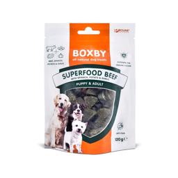 Boxby Kornfri Godbidder Superfood Beef 120gr