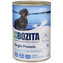 Bozita Vådfoder Til Hund Single Protein Reindeer 400g