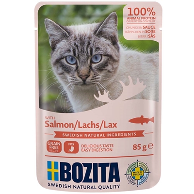 Bozita Feline Bidder i Sauce Laks 85g