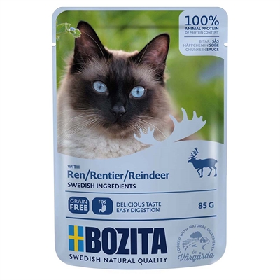 Bozita Feline Bidder i Sauce Rensdyr 85g