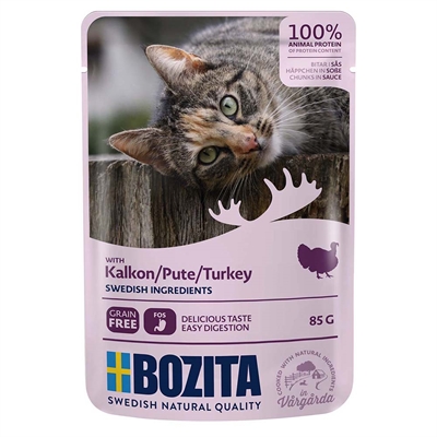 Bozita Feline Bidder i Sauce Kalkun 85g