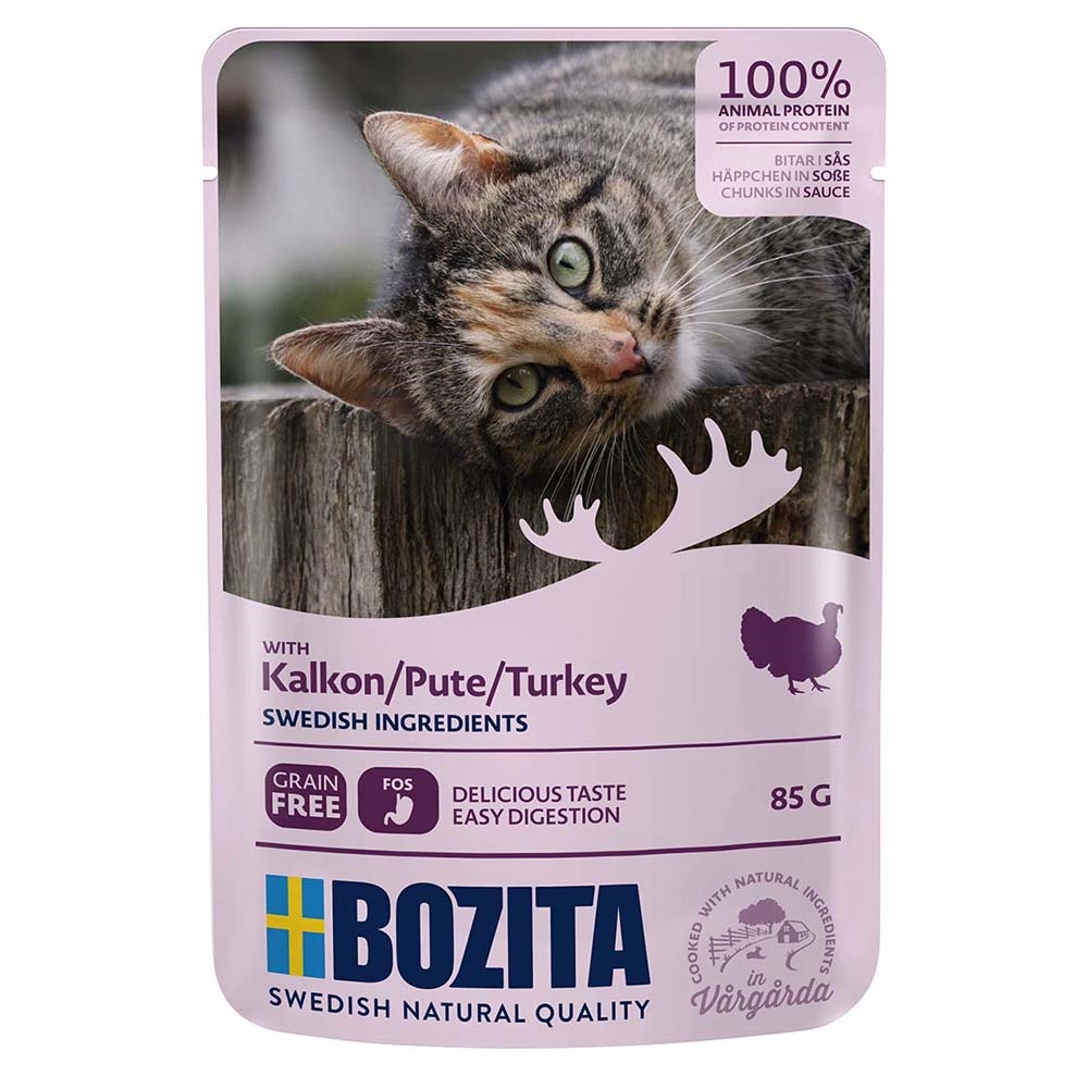 Bozita Feline Bidder i Sauce Kalkun 85g