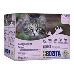BOZITA Tasty Meat Menu Bidder I Sovs MIXBOX 12stk