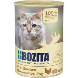 BOZITA Pate Med Kylling Lækker Kornfri Vådfoder Til Kat 400g