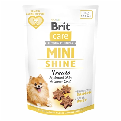 Brit Care Mini Shine Godbidder Til Små Hunde 50g
