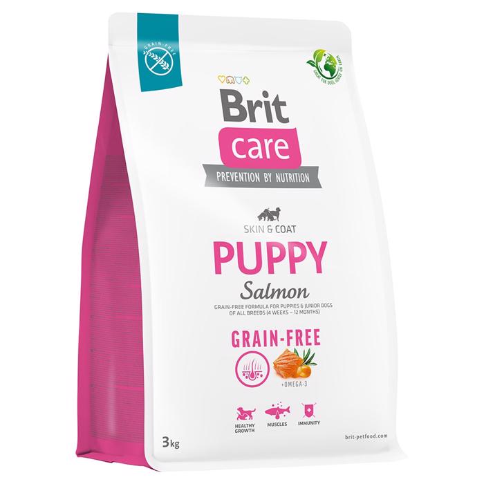 Hundefoder BRIT Care Grain Free PUPPY med Laks