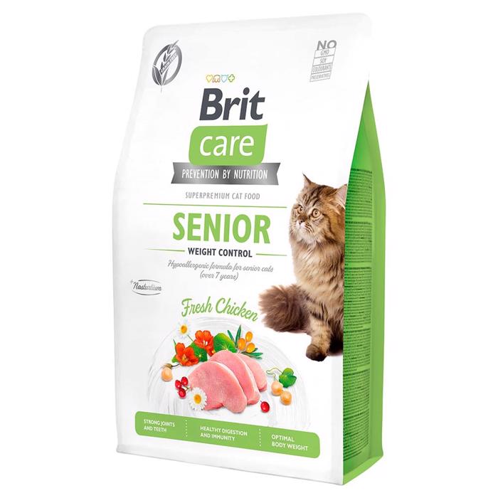 Brit Care Kattefoder Til Senior Katte Weight Control