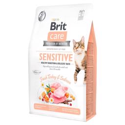 Brit Care Kattefoder Til Sensitive Katte Sensitive Fresh Turkey & Salmon