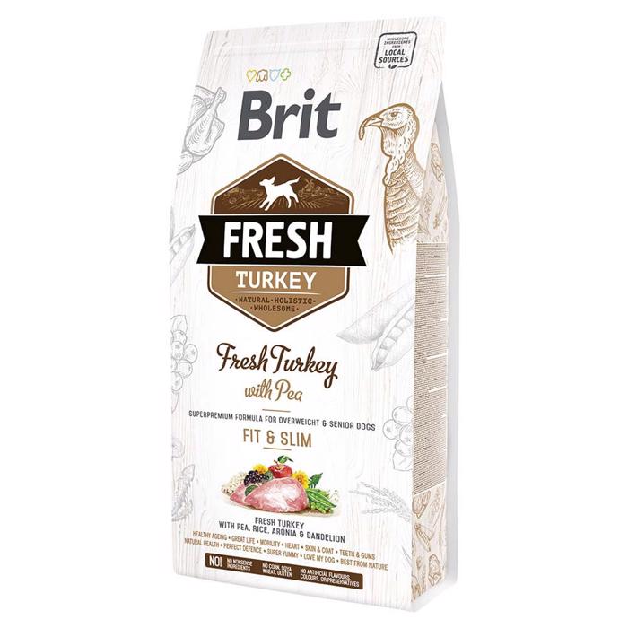 Hundefoder BRIT Fresh Fit & Slim med Kalkun & Ærter