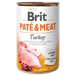 Brit Paté & Meat Hunde Foder med Kalkun 400gr