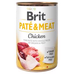 Brit Paté & Meat Hunde Foder med Kylling 400gr