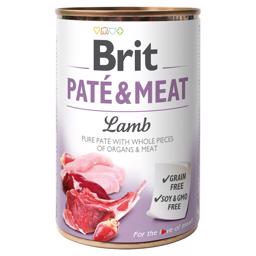 Brit Paté & Meat Hunde Foder med Lam 400gr