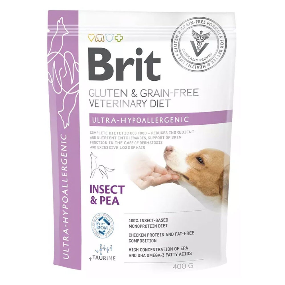 Brit Veterinary Diet Gluten & Grain Free Ultra Hypoallergenic 400 gram