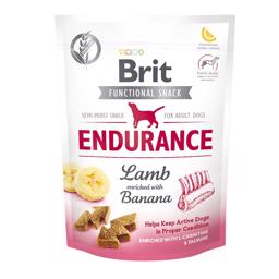 Brit Functional Snack Endurance Lamb og Banana STORKØB 10 POSER af 150g