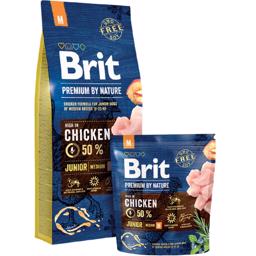 Brit Premium By Nature Junior foder til MELLEM racer