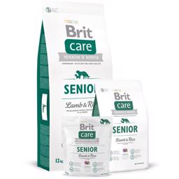 Hundefoder BRIT Care Senior Lam & Ris