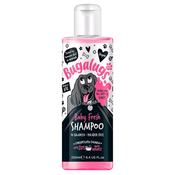 Bugalugs Vegansk Hunde og Hvalpeshampoo Baby Fresh