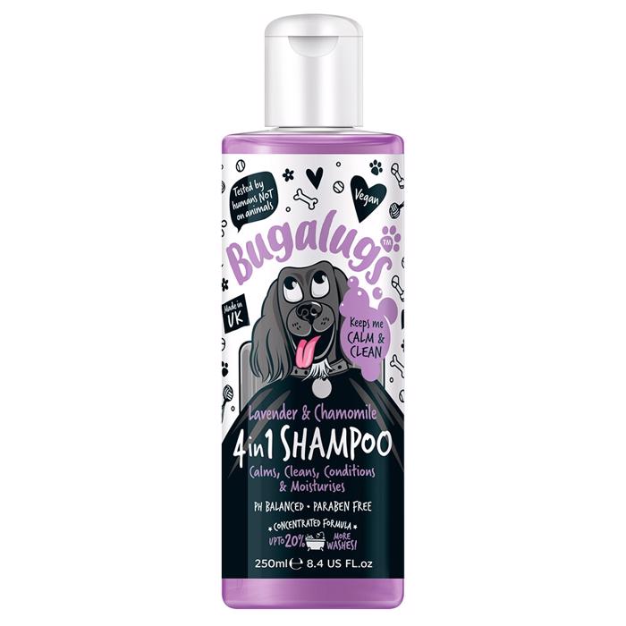 Bugalugs Vegansk Hundeshampoo Lavendel & Kamille 4i1