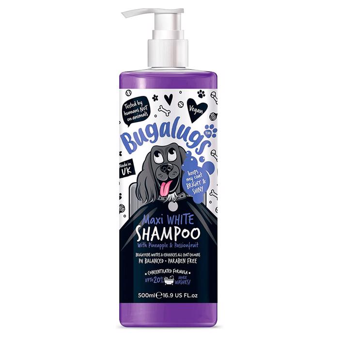 Bugalugs Vegansk Hundeshampoo Maxi White