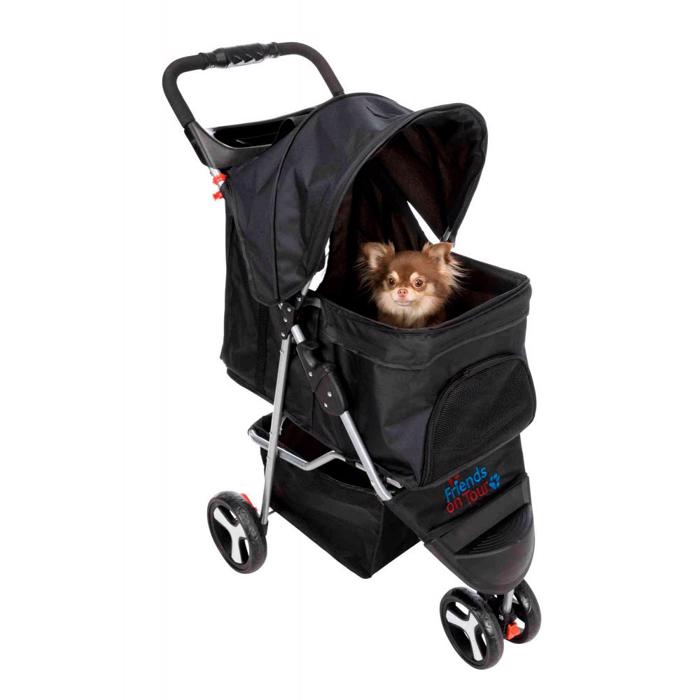 Trixie Buggy Klapvogn Til Hvalpen Eller Senior Hunden Max 15kg Sort