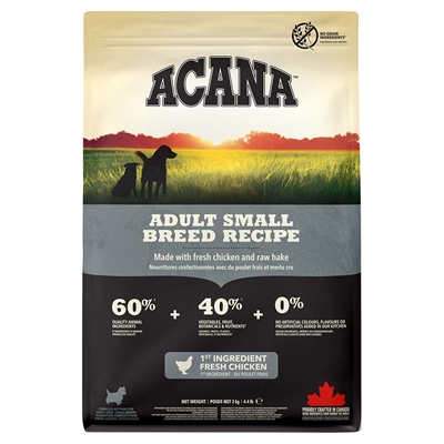 Acana Dog Range Small Breed Kornfrit Hundefoder med Kylling