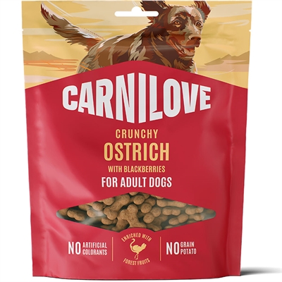 Carnilove Dog Crunchy Snack STRUDS og Brombær 200g