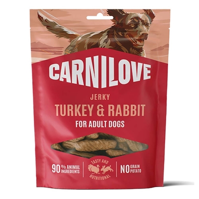 Carnilove Jerky Turkey & Rabbit ProteinBar Med Kalkun & Kanin