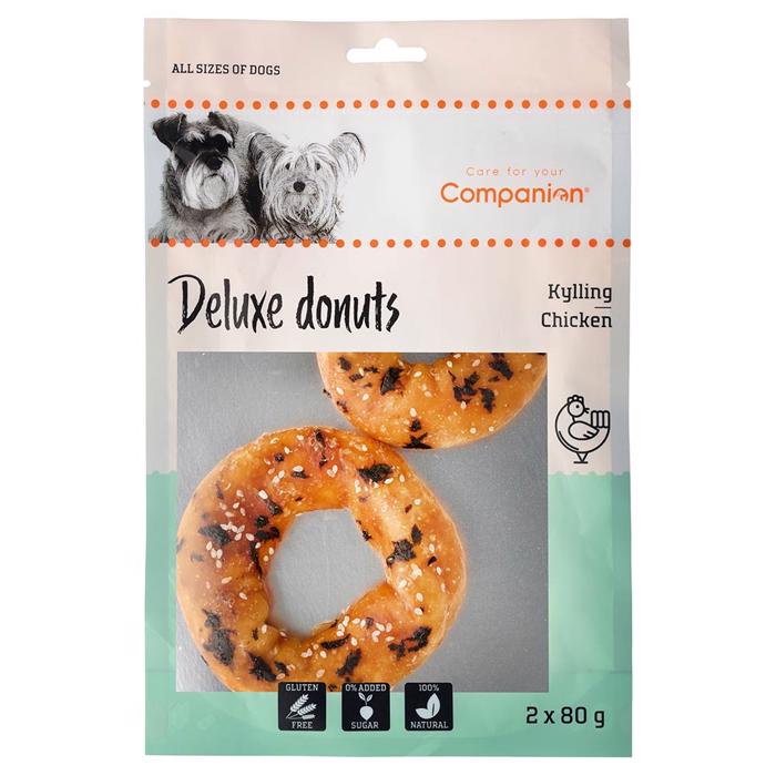 Companion Deluxe Donuts Med Kylling 2 x 80g - DATOVARER