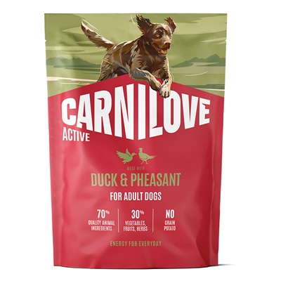 Carnilove Active Hundefoder Adult Duck & Pheasant 1,5 Kg