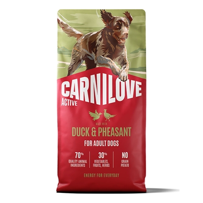 Carnilove Active Hundefoder Adult Duck & Pheasant 12 Kg