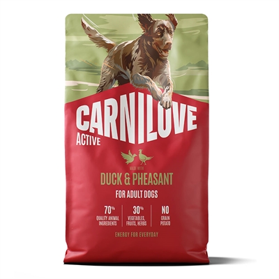 Carnilove Active Hundefoder Adult Duck & Pheasant 4 Kg