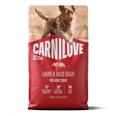 Carnilove Active Hundefoder Adult Lamb & Wild Boar 4 Kg