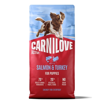 Carnilove Active Hundefoder Puppy Salmon & Turkey 12 Kg