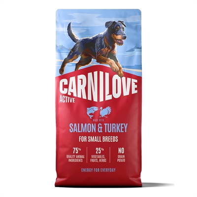 Carnilove Active Hundefoder Adult Small Breed Salmon & Turkey 12 kg