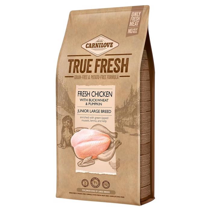 Carnilove True Fresh Chicken Buckwheat & Pumpkin Junior Large Breed SUPERPRIS
