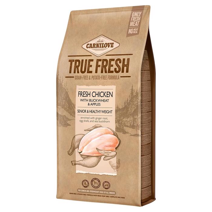 Carnilove True Fresh Chicken Senior & Healthy Weight Hundefoder 4 Kg - DATOVARER