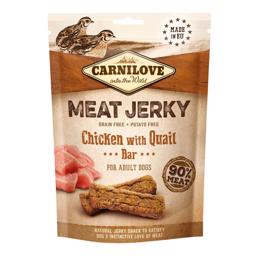 Carnilove Jerky Chicken & Quail ProteinBar Med Kylling & Vagtel
