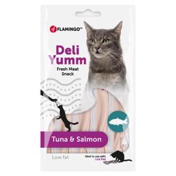 Flamingo Deli Yumm Fresh Meat Cat Snack Paste Tuna & Salmon - DATOVARER