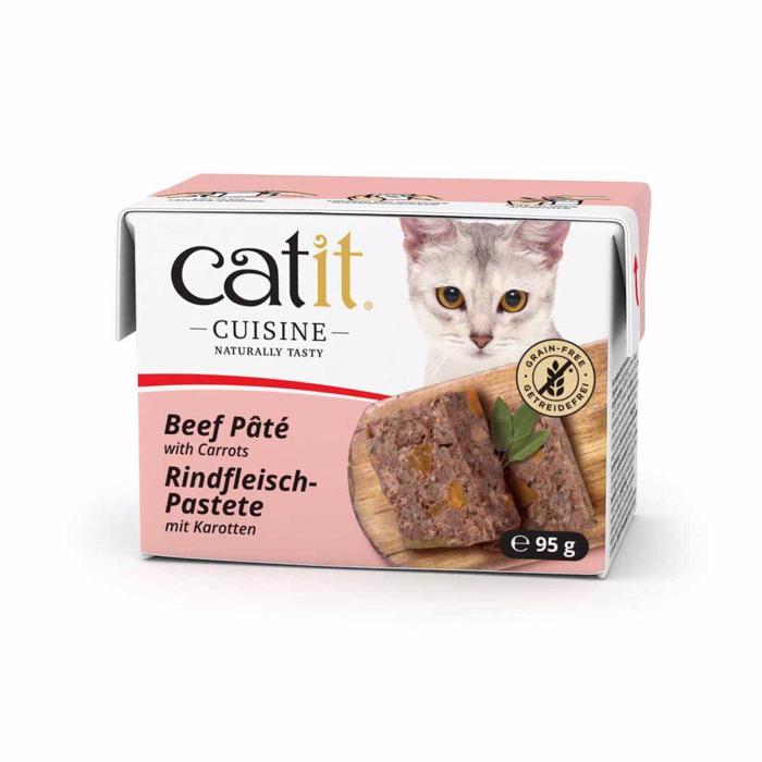 Catit Cuisine Paté Til Katten med Okse & Gulerødder 95g