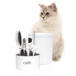 Catit Grooming Kit Det Optimale Plejesæt Til Langhårs Kat