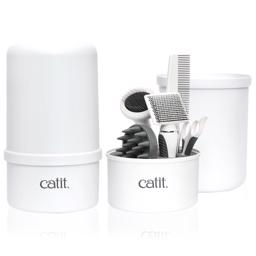 Catit Grooming Kit Det Optimale Plejesæt Til Korthårs Kat