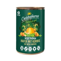 Christopherus Vegetarisk Vådfoder til Hunden med Havre & Græskar 400g