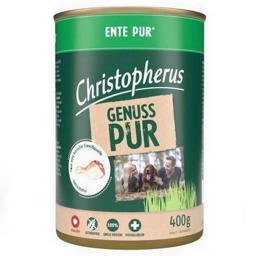 Christopherus Genuss Pur Vådfoder med And 400 gr