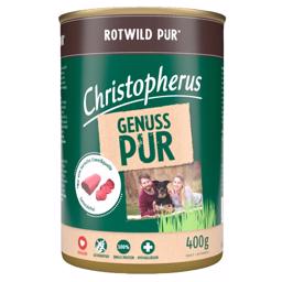 Christopherus Genuss Pur Vådfoder med Kronhjort 400 gr