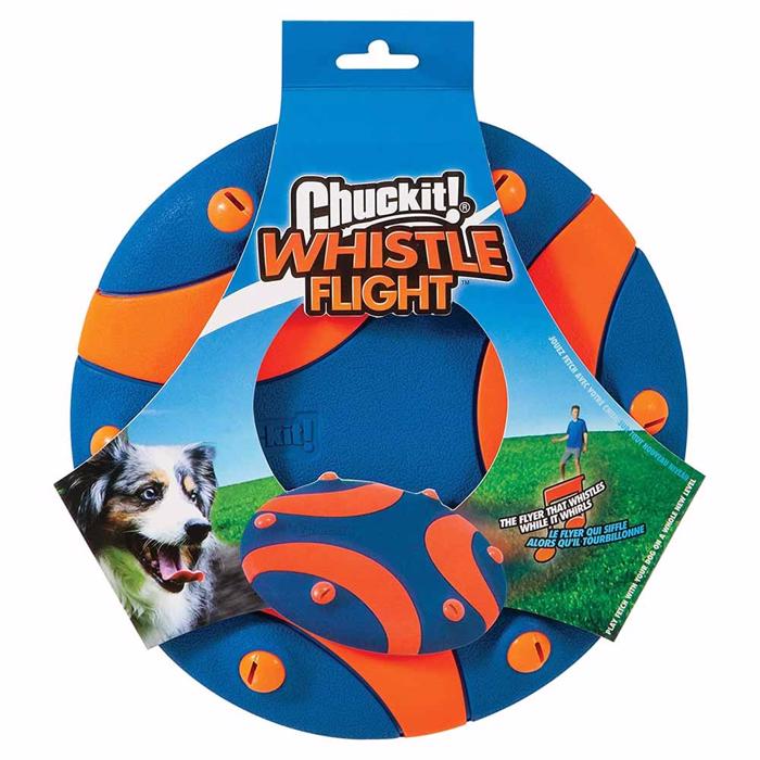 Chuckit Whistle Flight Hunde Frisbee Der Laver Fløjtelyde