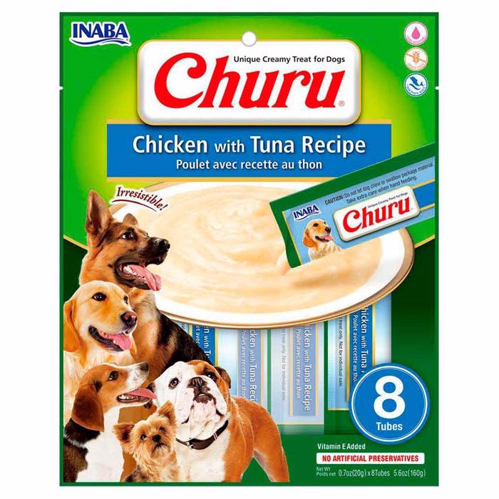 Inaba Churu Recipe Creme Godbidder 20g x 8 tuber Chicken & Tuna