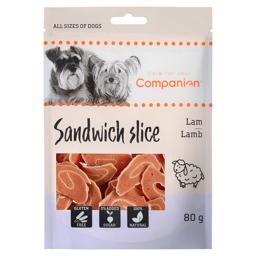 Companion Sandwich Slice med Tynde Skiver af Lam 80g
