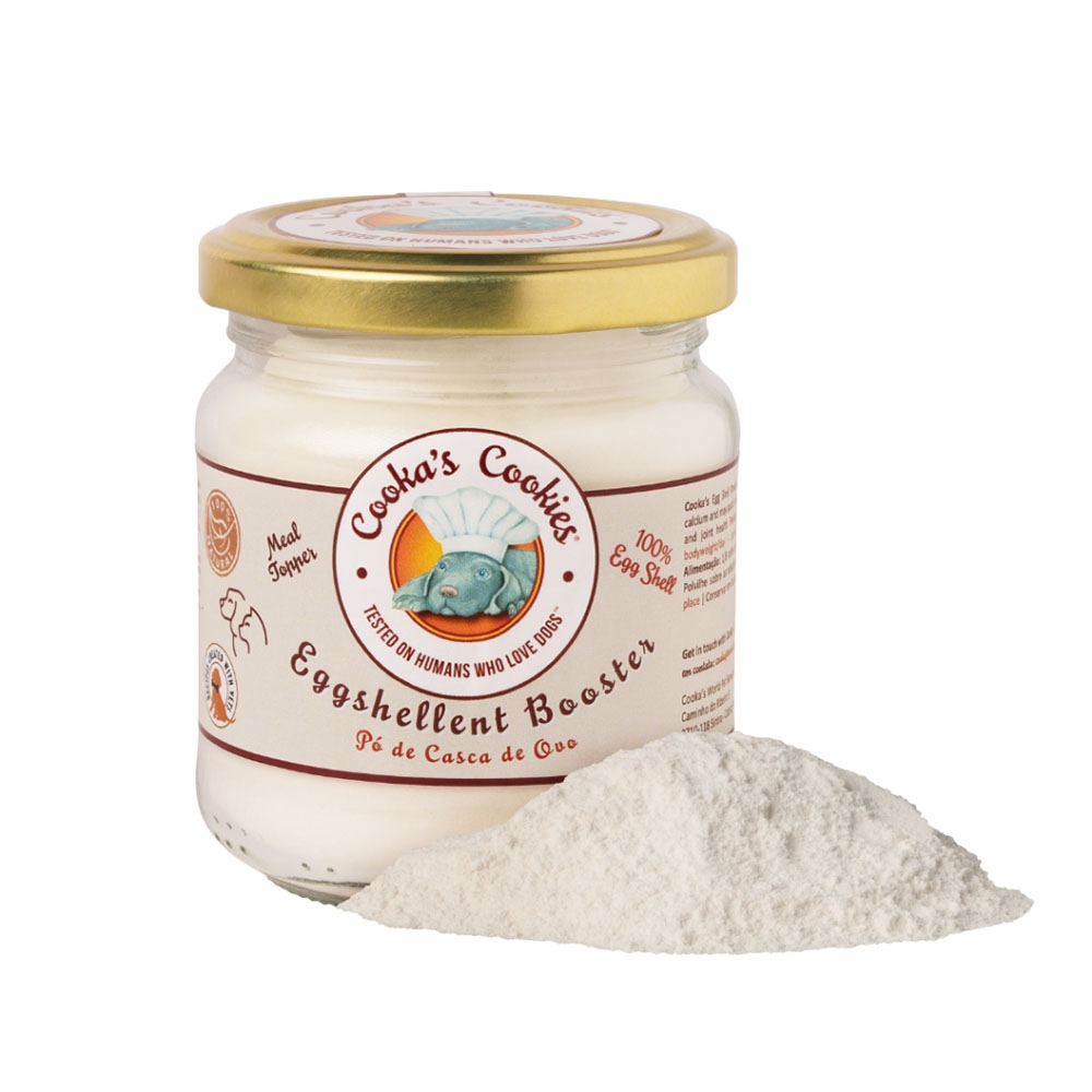 Cookas Cookies Topping & Tilskud Til Hundens Foder Eggshellent Booster