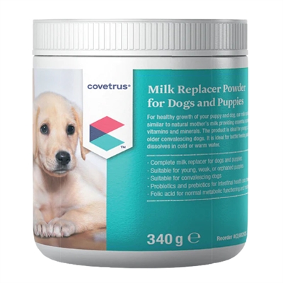 Mælkeerstatning til hvalp