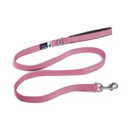 Curli Basic Hunde Line Med Neopren Håndtag Pink 140cm